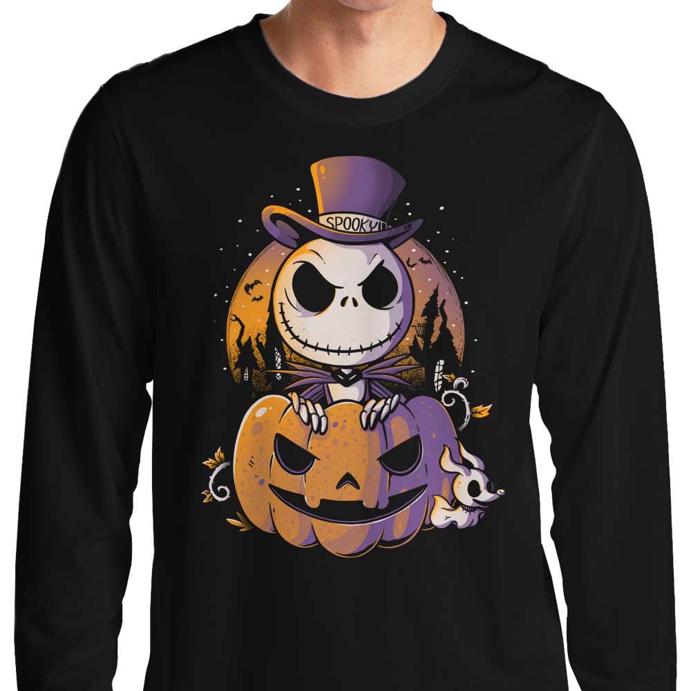Spooky Pumpkin King - Adult & Kids T-Shirts, Sweatshirts & Hoodies apparel design preview 1