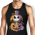 Spooky Pumpkin King Tank Top - Adult & Kids T-Shirts, Sweatshirts & Hoodies apparel design preview 1