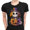 Spooky Pumpkin King Women's Apparel - Adult & Kids T-Shirts, Sweatshirts & Hoodies apparel design preview 1