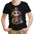 Spooky Pumpkin King Youth Apparel - Adult & Kids T-Shirts, Sweatshirts & Hoodies apparel design preview 1