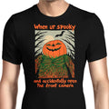 Spooky Selfie Men's Apparel - Adult & Kids T-Shirts, Sweatshirts & Hoodies apparel design preview 1