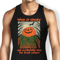 Spooky Selfie Tank Top - Adult & Kids T-Shirts, Sweatshirts & Hoodies apparel design preview 1