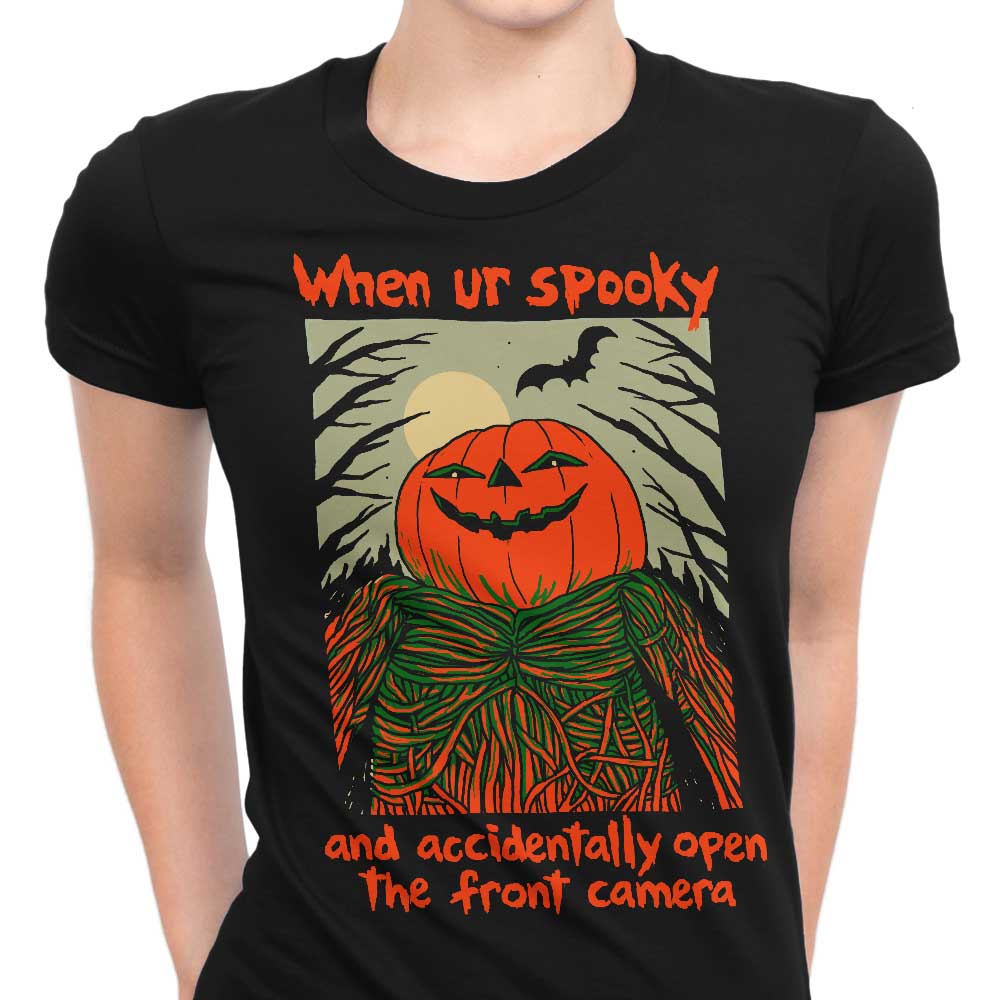 Spooky Selfie Women's Apparel - Adult & Kids T-Shirts, Sweatshirts & Hoodies apparel design preview 1