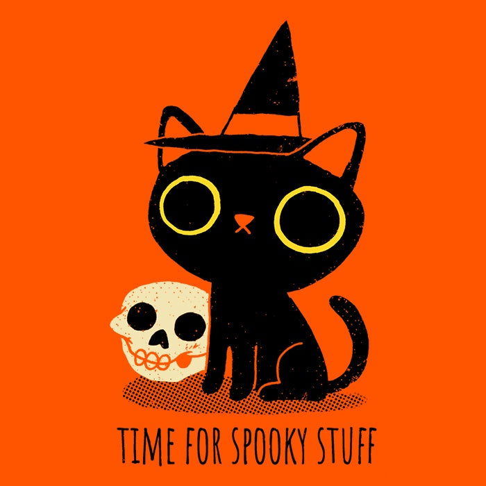 Spooky Time Men's Apparel - Adult & Kids T-Shirts, Sweatshirts & Hoodies apparel design preview 2