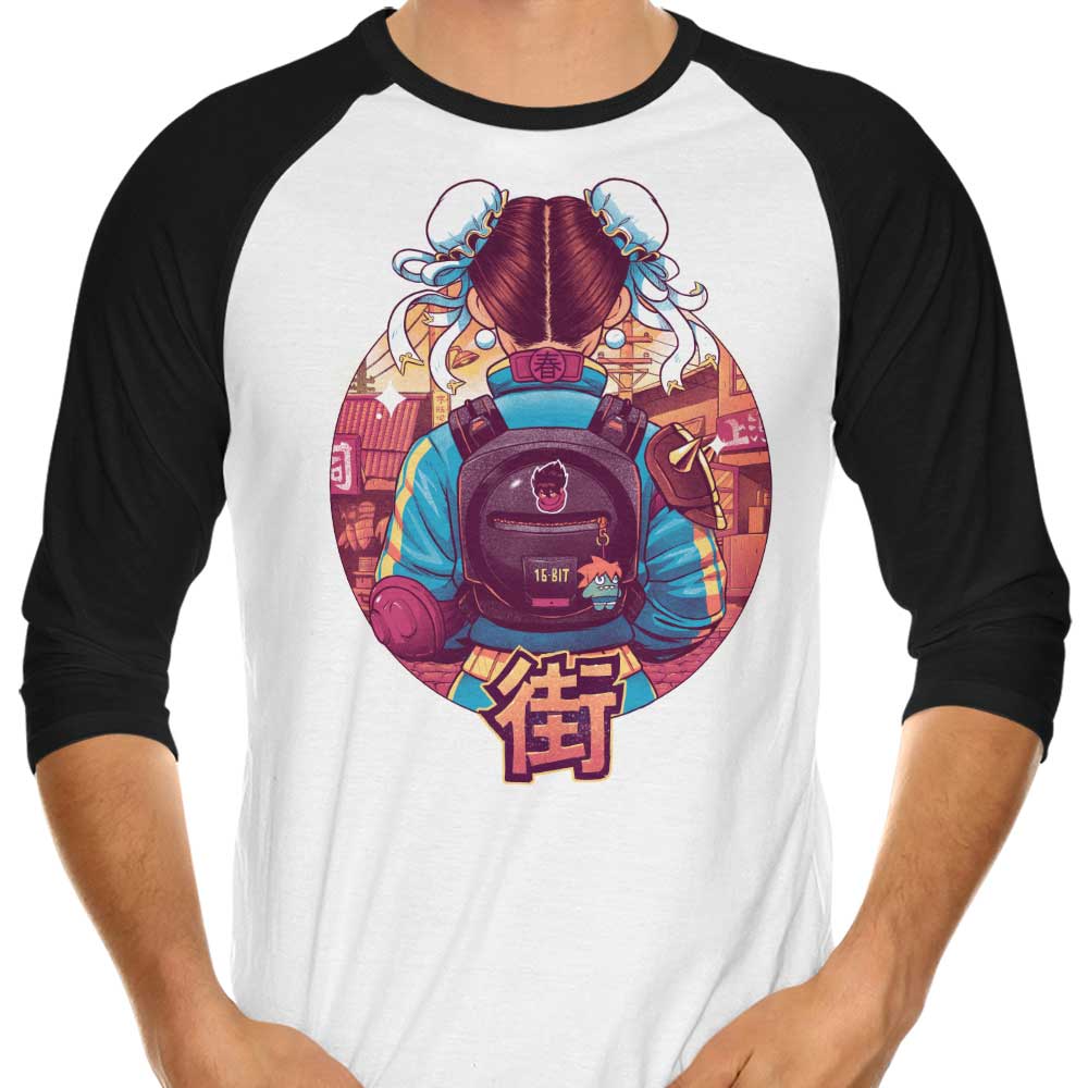 Spring Fighter 3/4 Sleeve Raglan - Adult & Kids T-Shirts, Sweatshirts & Hoodies apparel design preview 1