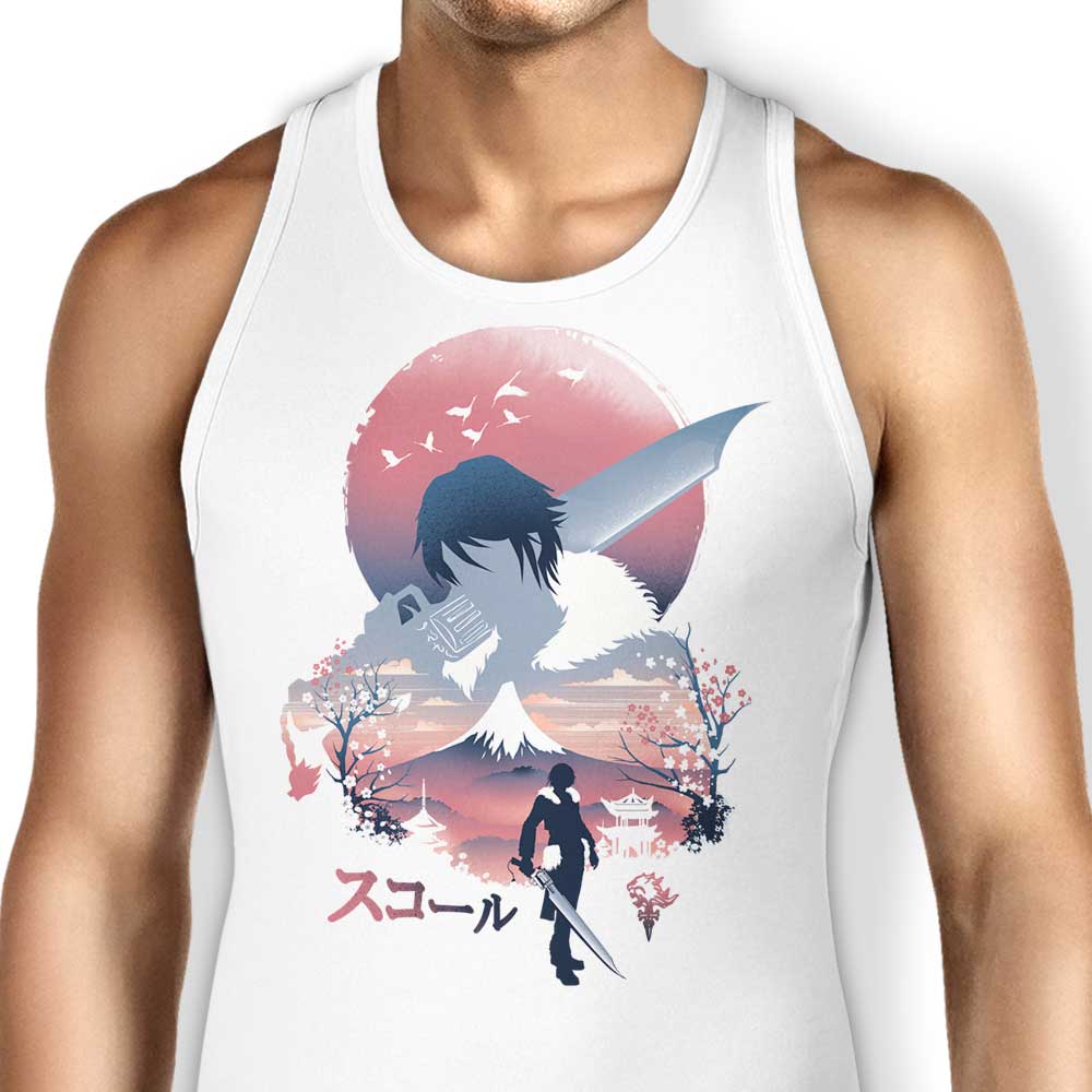 Squall Ukiyo-e Tank Top - Adult & Kids T-Shirts, Sweatshirts & Hoodies apparel design preview 1