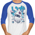 Squid Food 3/4 Sleeve Raglan - Adult & Kids T-Shirts, Sweatshirts & Hoodies apparel design preview 1