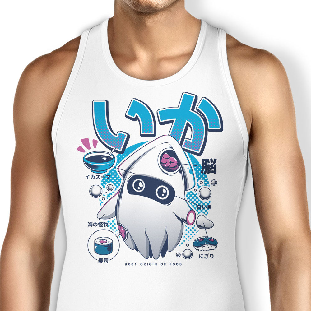 Squid Food Tank Top - Adult & Kids T-Shirts, Sweatshirts & Hoodies apparel design preview 1