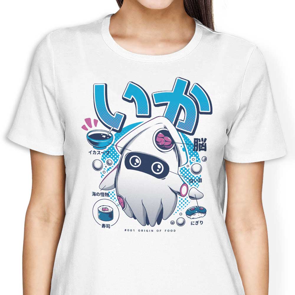 Squid Food Women's Apparel - Adult & Kids T-Shirts, Sweatshirts & Hoodies apparel design preview 2