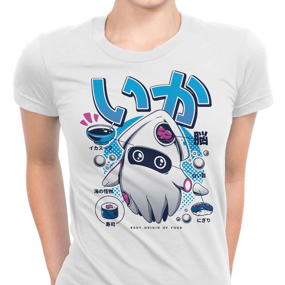 Squid Food Women's Apparel - Adult & Kids T-Shirts, Sweatshirts & Hoodies apparel design preview 1