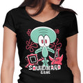 Squidward Game Women's V-Neck - Adult & Kids T-Shirts, Sweatshirts & Hoodies apparel design preview 1