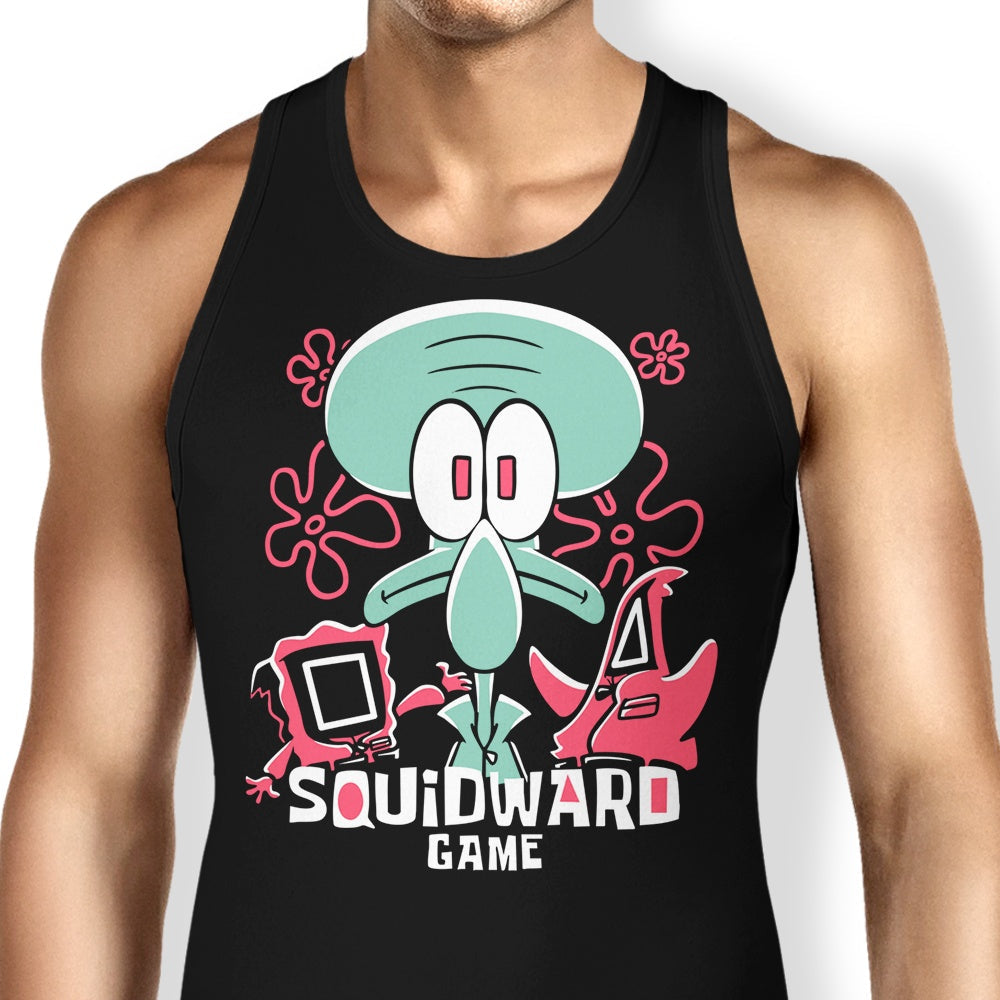 Squidward Game Tank Top - Adult & Kids T-Shirts, Sweatshirts & Hoodies apparel design preview 1