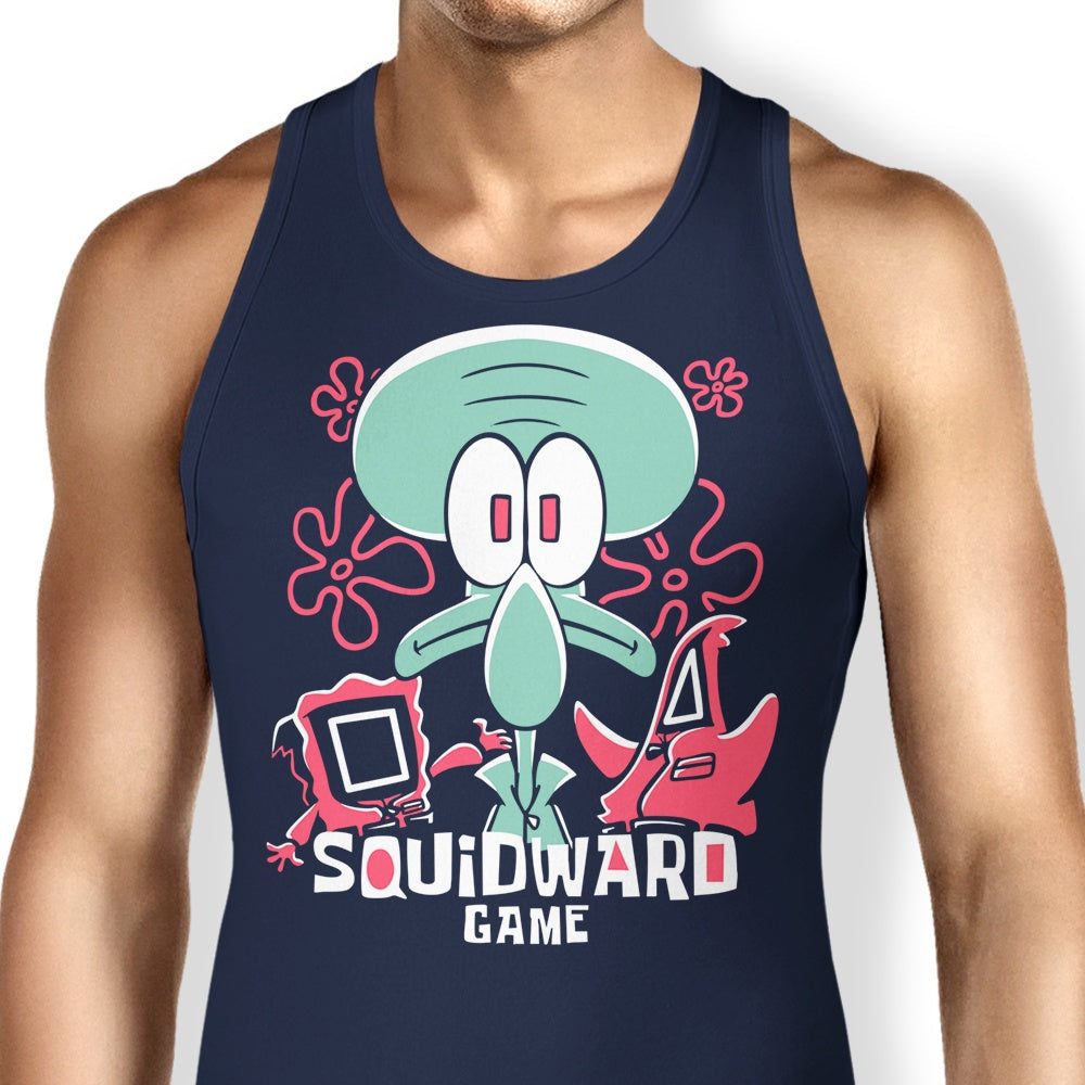 Squidward Game Tank Top - Adult & Kids T-Shirts, Sweatshirts & Hoodies apparel design preview 2