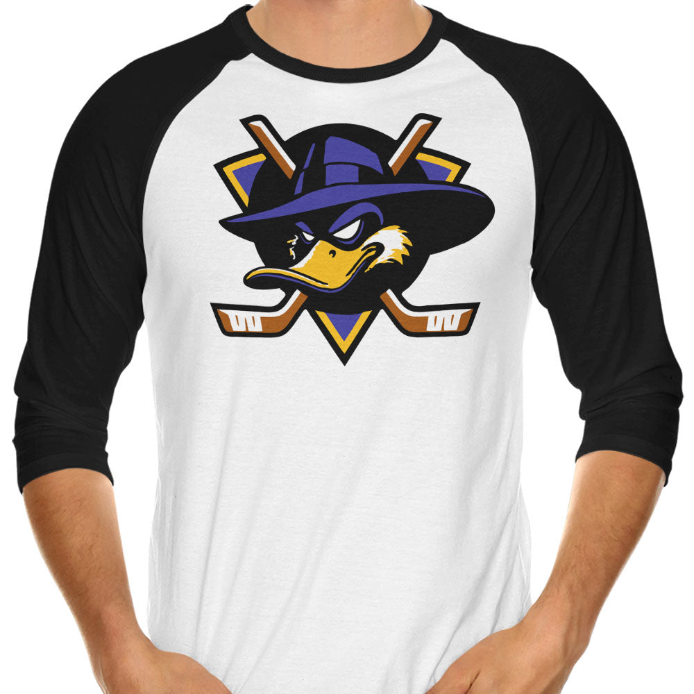 St. Canard Ducks 3/4 Sleeve Raglan - Adult & Kids T-Shirts, Sweatshirts & Hoodies apparel design preview 1