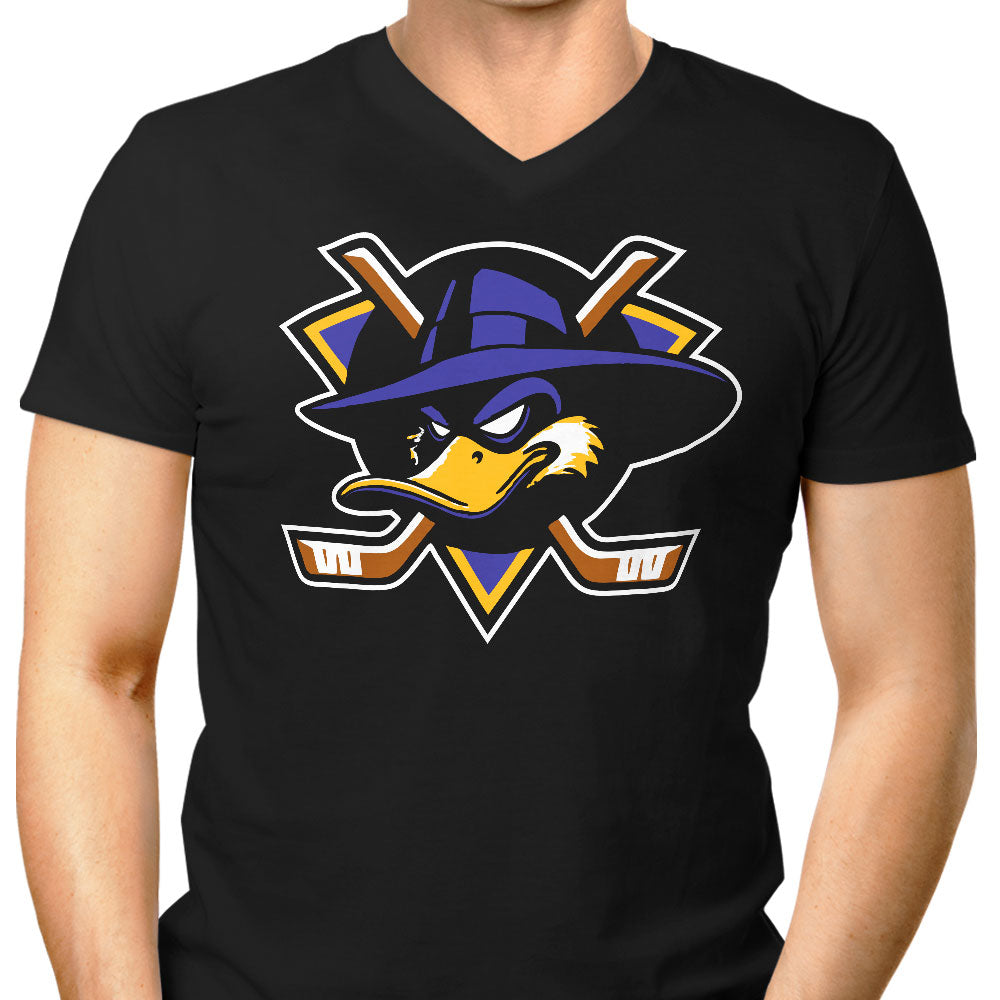 St. Canard Ducks Men's V-Neck - Adult & Kids T-Shirts, Sweatshirts & Hoodies apparel design preview 1