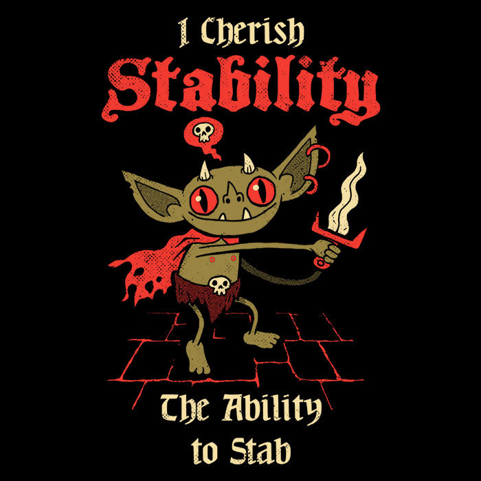 Stabby Goblin Men's Apparel - Adult & Kids T-Shirts, Sweatshirts & Hoodies apparel design preview 2
