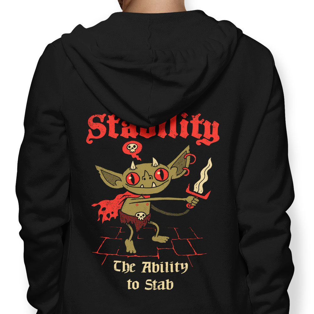 Stabby Goblin - Adult & Kids T-Shirts, Sweatshirts & Hoodies apparel design preview 1