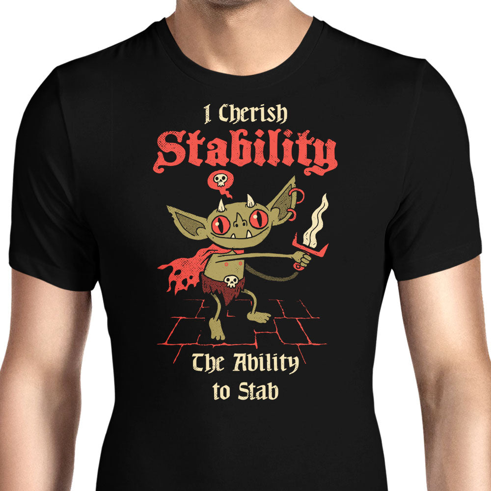 Stabby Goblin Men's Apparel - Adult & Kids T-Shirts, Sweatshirts & Hoodies apparel design preview 1