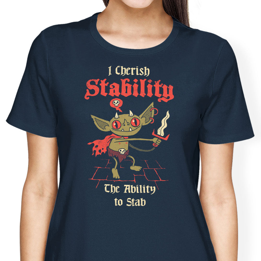Stabby Goblin Women's Apparel - Adult & Kids T-Shirts, Sweatshirts & Hoodies apparel design preview 2