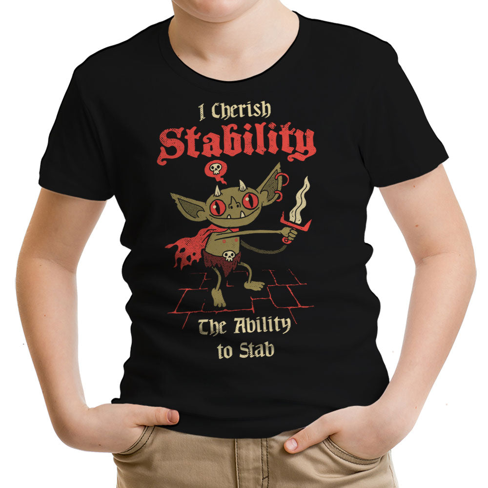 Stabby Goblin Youth Apparel - Adult & Kids T-Shirts, Sweatshirts & Hoodies apparel design preview 1