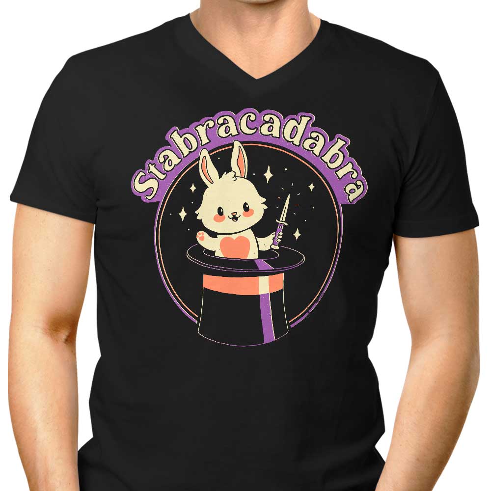 Stabracadabra Men's V-Neck - Adult & Kids T-Shirts, Sweatshirts & Hoodies apparel design preview 1