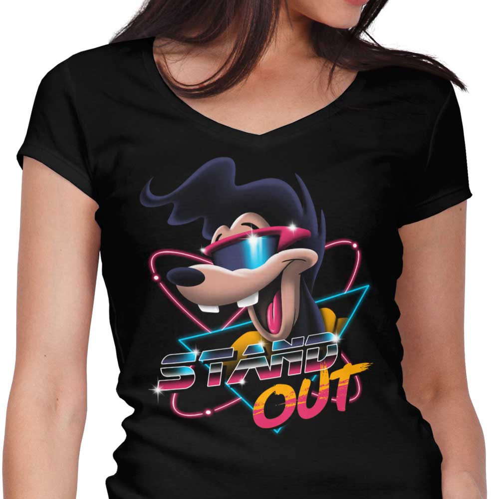 Stand Out Women's V-Neck - Adult & Kids T-Shirts, Sweatshirts & Hoodies apparel design preview 1