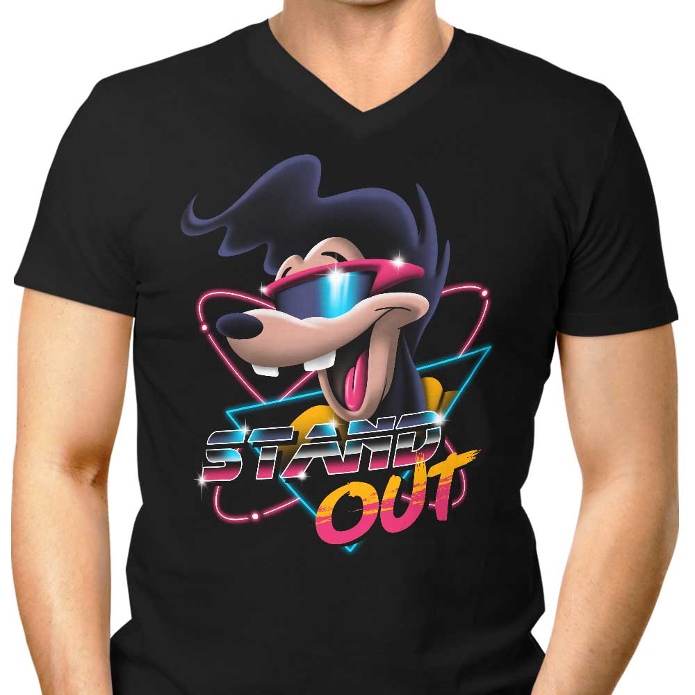 Stand Out Men's V-Neck - Adult & Kids T-Shirts, Sweatshirts & Hoodies apparel design preview 1