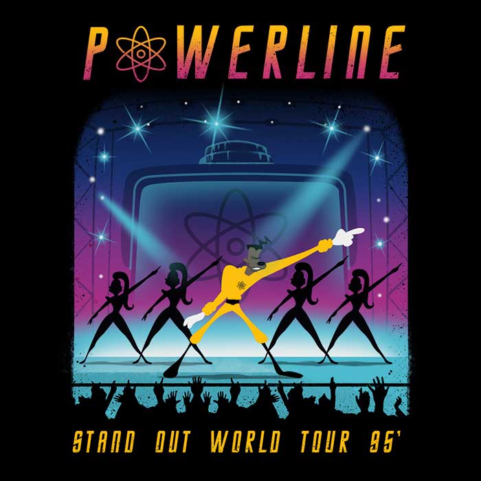 Stand Out World Tour Women's V-Neck - Adult & Kids T-Shirts, Sweatshirts & Hoodies apparel design preview 2