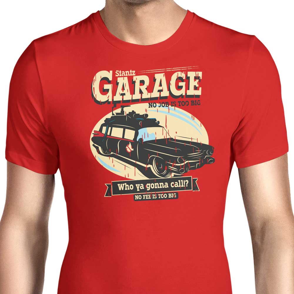 Stantz Garage Men's Apparel - Adult & Kids T-Shirts, Sweatshirts & Hoodies apparel design preview 1
