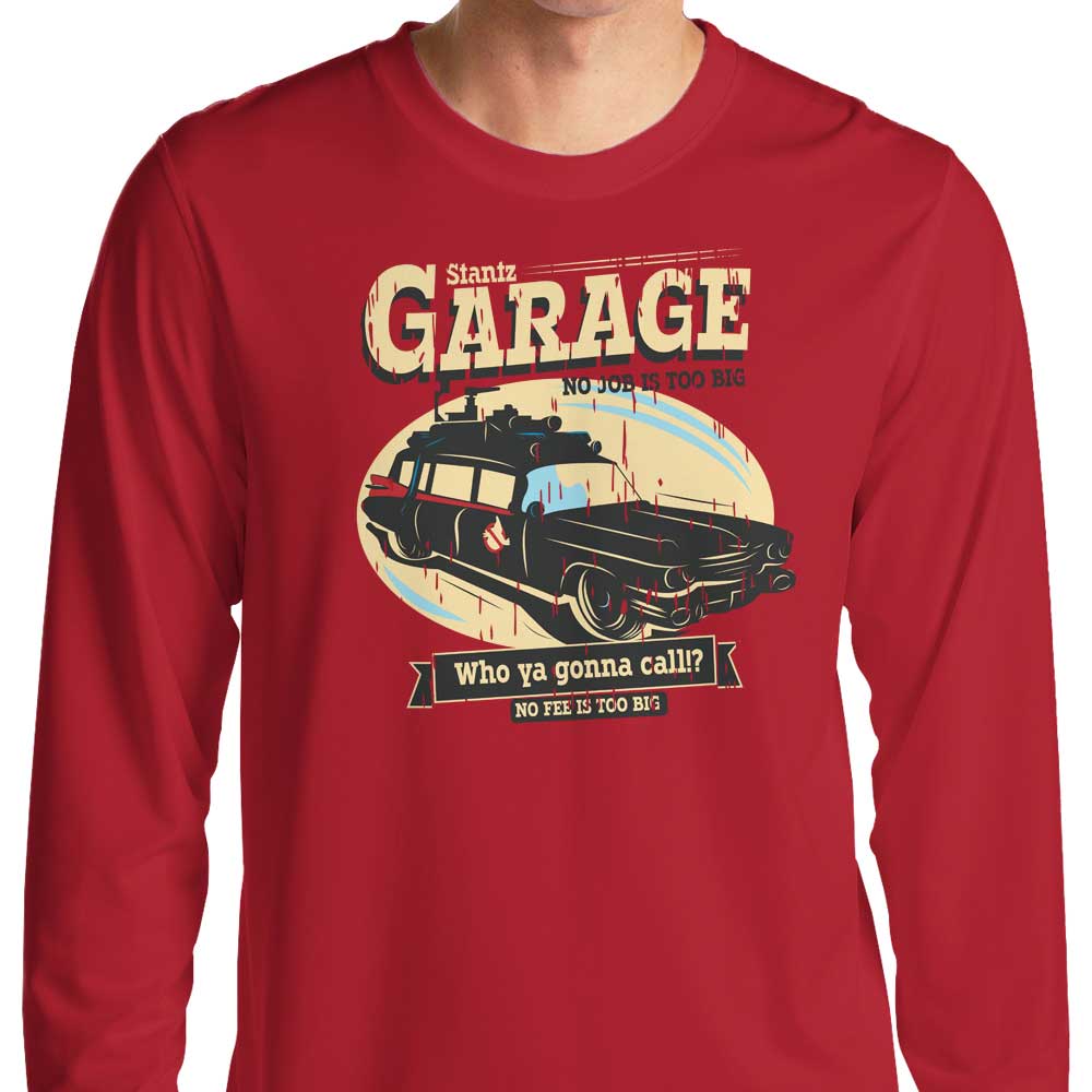 Stantz Garage - Adult & Kids T-Shirts, Sweatshirts & Hoodies apparel design preview 1