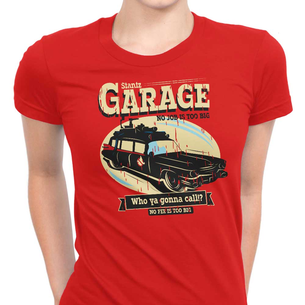 Stantz Garage Women's Apparel - Adult & Kids T-Shirts, Sweatshirts & Hoodies apparel design preview 1