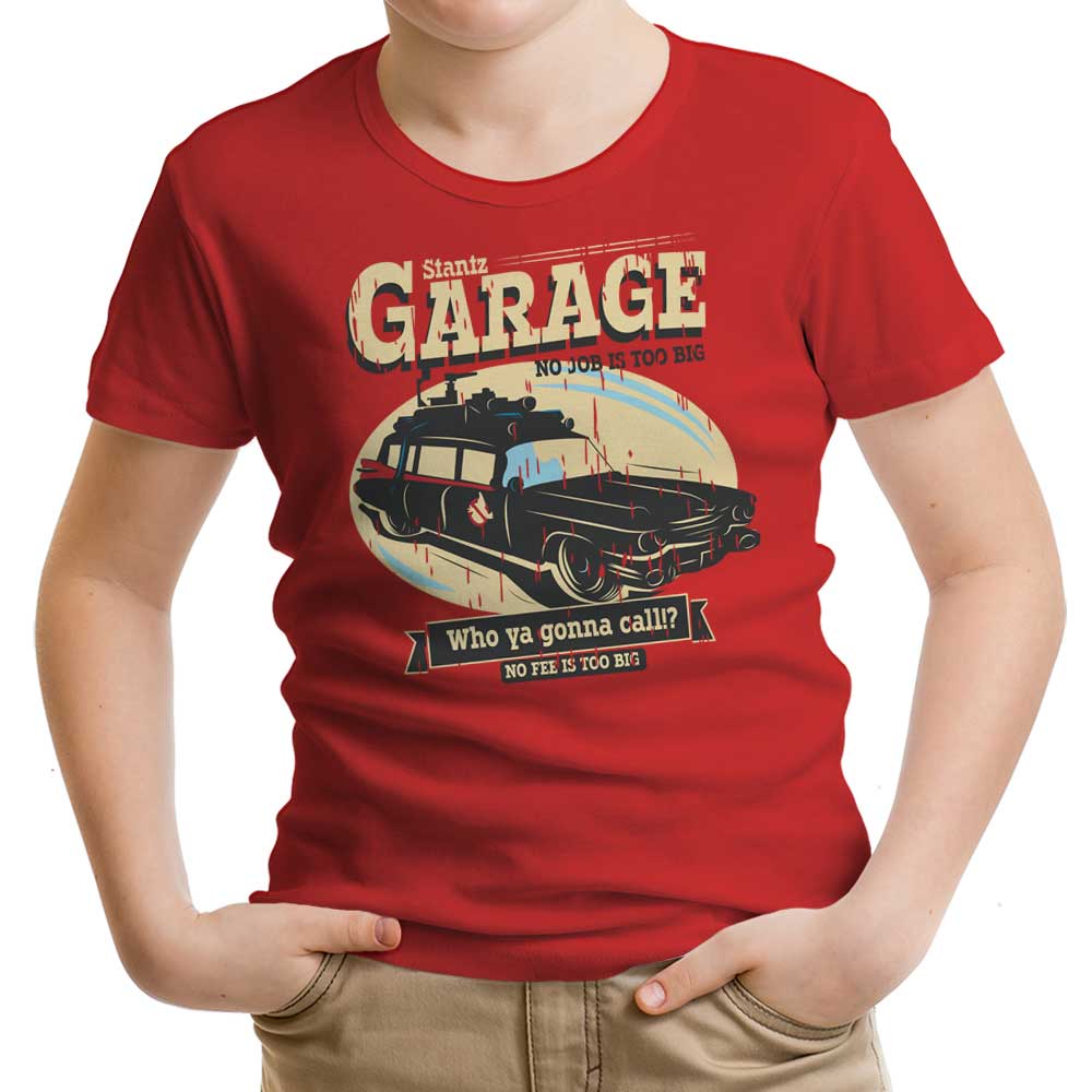 Stantz Garage Youth Apparel - Adult & Kids T-Shirts, Sweatshirts & Hoodies apparel design preview 1