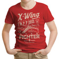 Star Fighter Garage Youth Apparel - Adult & Kids T-Shirts, Sweatshirts & Hoodies apparel design preview 1