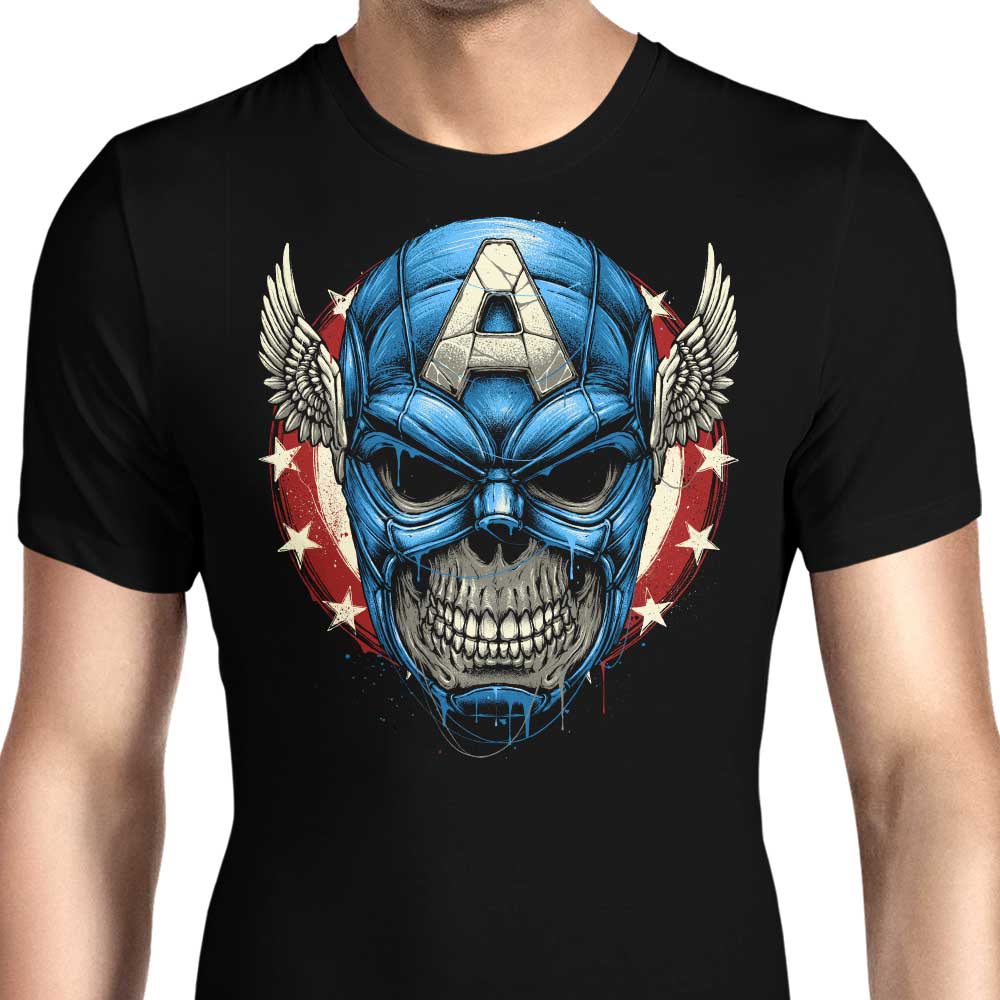 Star Spangled Skull Men's Apparel - Adult & Kids T-Shirts, Sweatshirts & Hoodies apparel design preview 1