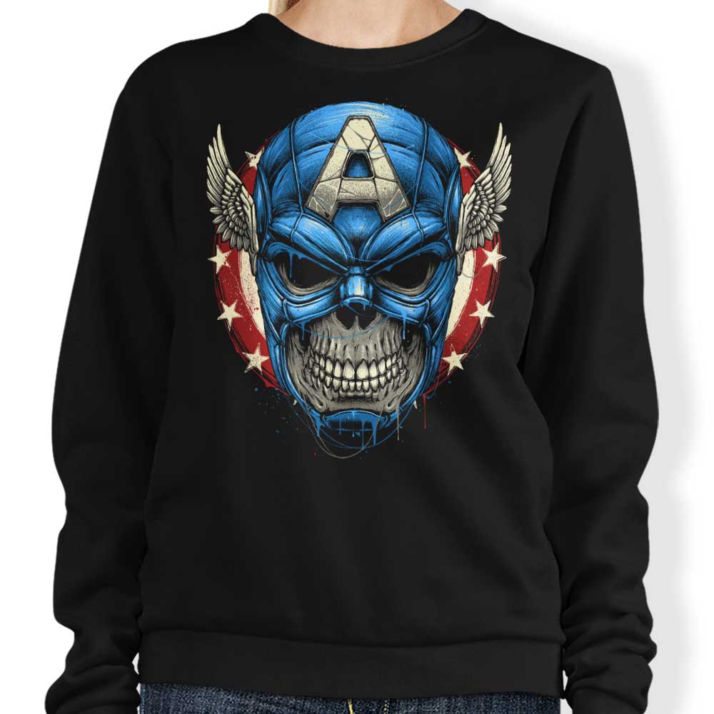 Star Spangled Skull - Adult & Kids T-Shirts, Sweatshirts & Hoodies apparel design preview 1