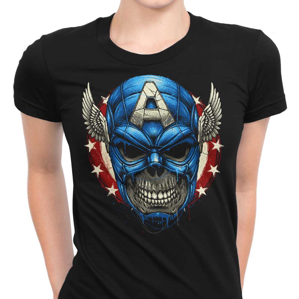 Star Spangled Skull Women's Apparel - Adult & Kids T-Shirts, Sweatshirts & Hoodies apparel design preview 1