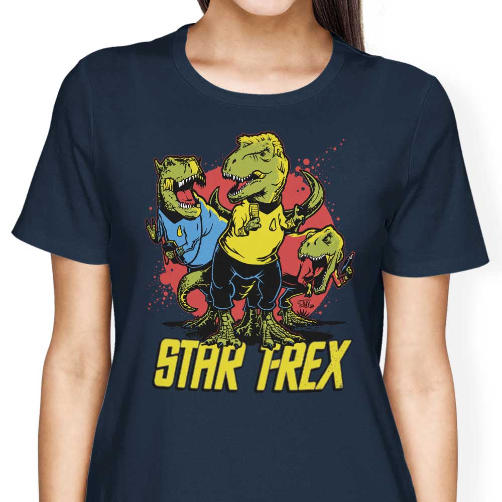 Star T-Rex Women's Apparel - Adult & Kids T-Shirts, Sweatshirts & Hoodies apparel design preview 2