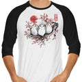 Starbird Porg 3/4 Sleeve Raglan - Adult & Kids T-Shirts, Sweatshirts & Hoodies apparel design preview 1