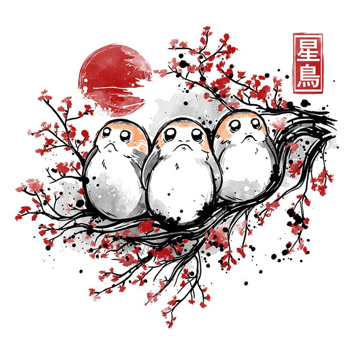 Starbird Porg Youth Apparel - Adult & Kids T-Shirts, Sweatshirts & Hoodies apparel design preview 2