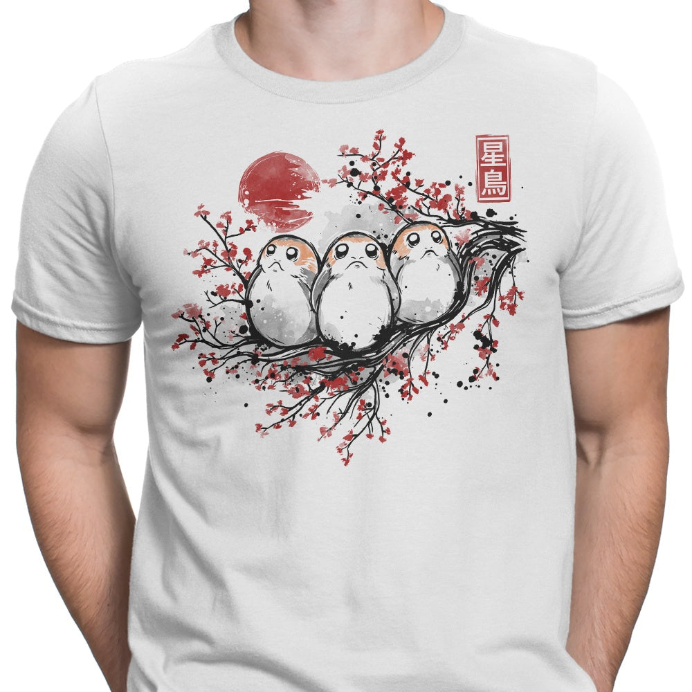 Starbird Porg Men's Apparel - Adult & Kids T-Shirts, Sweatshirts & Hoodies apparel design preview 2