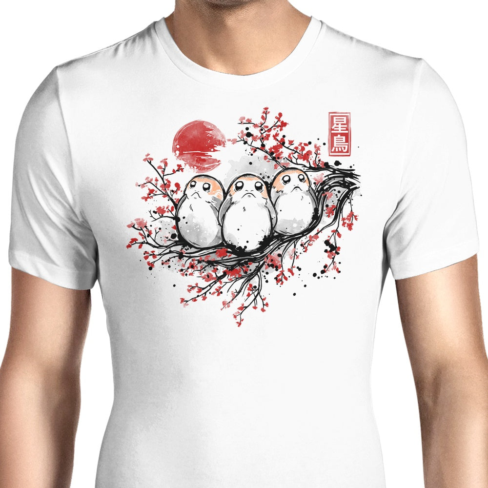 Starbird Porg Men's Apparel - Adult & Kids T-Shirts, Sweatshirts & Hoodies apparel design preview 1