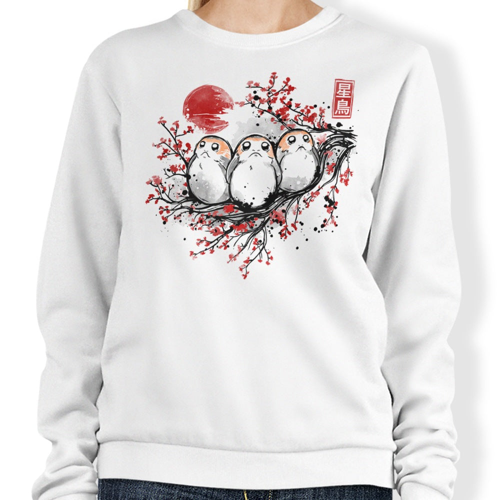Starbird Porg - Adult & Kids T-Shirts, Sweatshirts & Hoodies apparel design preview 1