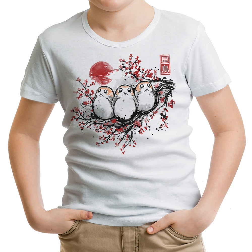 Starbird Porg Youth Apparel - Adult & Kids T-Shirts, Sweatshirts & Hoodies apparel design preview 1