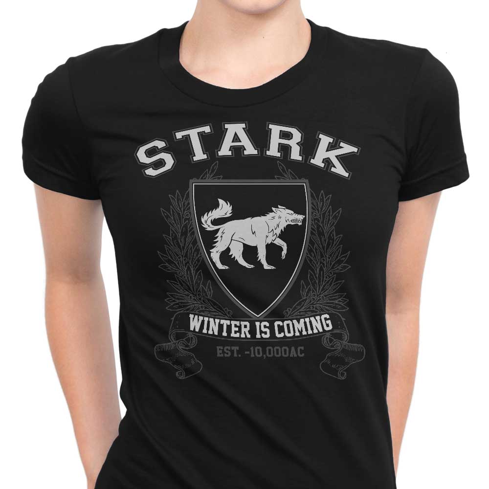 Stark University Women's Apparel - Adult & Kids T-Shirts, Sweatshirts & Hoodies apparel design preview 1