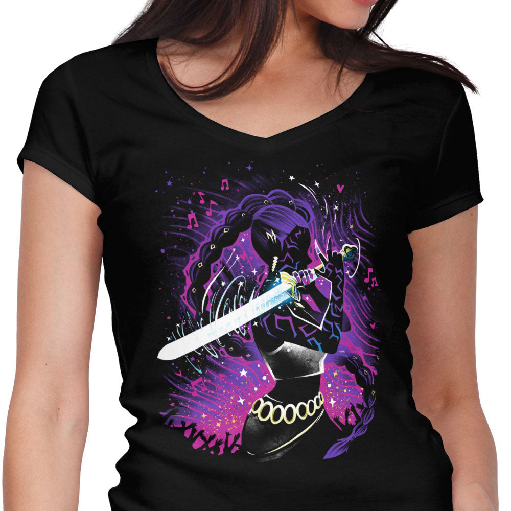 Starlight Women's V-Neck - Adult & Kids T-Shirts, Sweatshirts & Hoodies apparel design preview 1