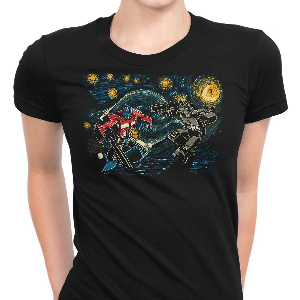Starry Battle Women's Apparel - Adult & Kids T-Shirts, Sweatshirts & Hoodies apparel design preview 1