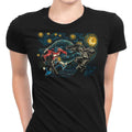 Starry Battle Women's Apparel - Adult & Kids T-Shirts, Sweatshirts & Hoodies apparel design preview 1