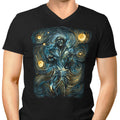 Starry Carbonite Men's V-Neck - Adult & Kids T-Shirts, Sweatshirts & Hoodies apparel design preview 1
