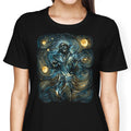 Starry Carbonite Women's Apparel - Adult & Kids T-Shirts, Sweatshirts & Hoodies apparel design preview 1