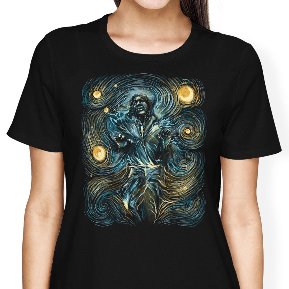 Starry Carbonite Women's Apparel - Adult & Kids T-Shirts, Sweatshirts & Hoodies apparel design preview 1